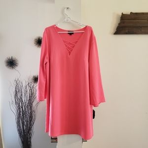 Bright Pink Retro Dress